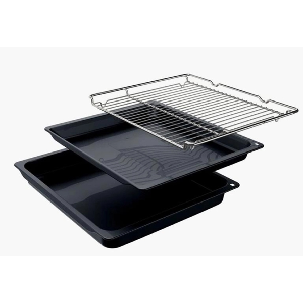 Built-In Electric Oven Bosch HJA737BA0, 3400W, 76L, Black