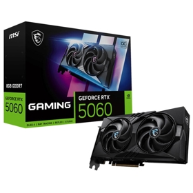 ვიდეო დაფა MSI 912-V537-005 GAMING OC, GeForce RTX5060, 8GB, 128bit, HDMI, DP, Black
