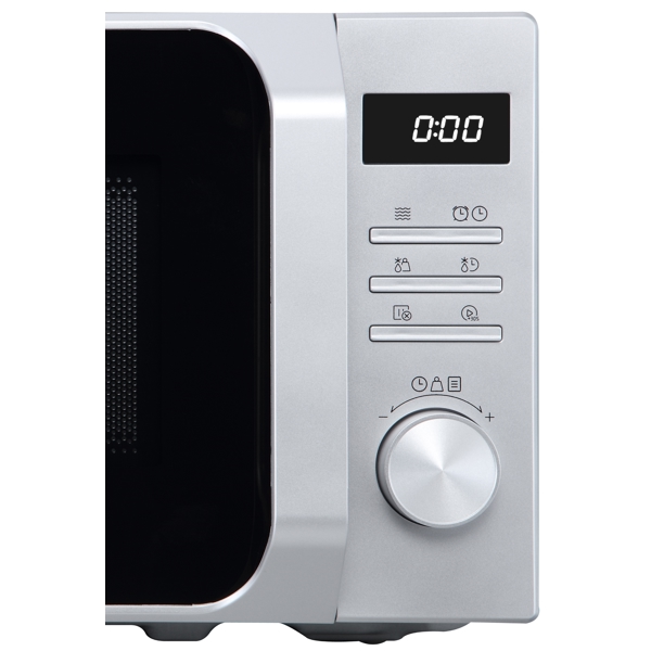 მიკროტალღური ღუმელი Midea AM720C2MV-S, 700W, 20L, Microwave Oven, Silver