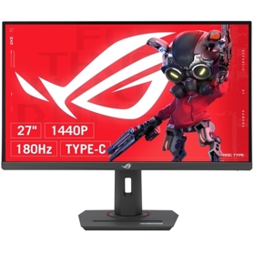 მონიტორი Asus 90LM09Q0-B01170 ROG Strix XG27ACS-W, 27", Monitor, WQHD, IPS, HDMI, DP, USB-C, Black