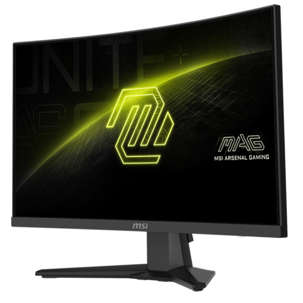 მონიტორი MSI 9S6-3BB31H-027 MAG 244C, 23.6", Curved Monitor, FHD, VA, HDMI, DP, Black