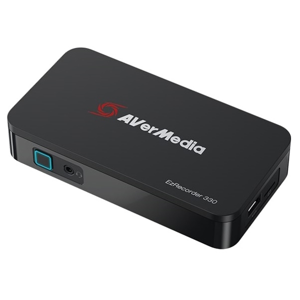 Capture Device AVerMedia 61ER330000AB ER330 EzRecorder, HDMI, Ethernet. 3.5mm, Black