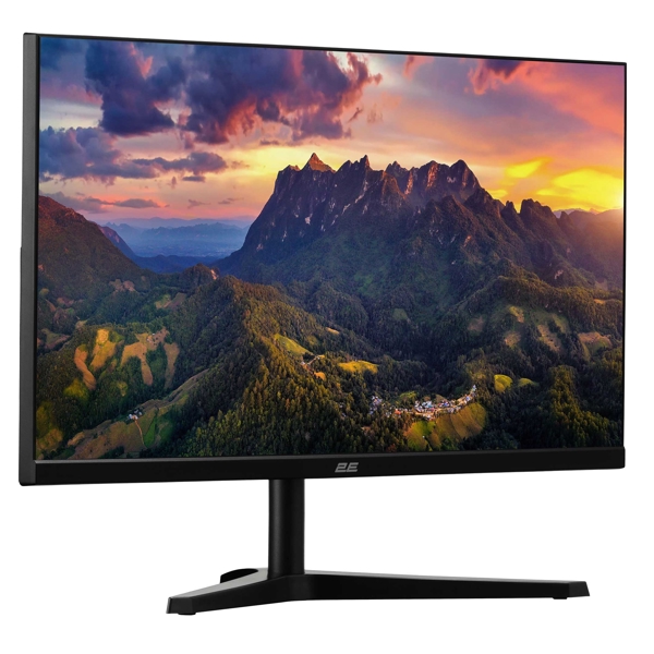 მონიტორი 2E 2E-A2222B-01.UA A2222B, 21.5", Monitor, FHD, VA, D-Sub, HDMI, Black