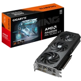 ვიდეო დაფა Gigabyte GV-R9060XTGAMING OC-8GD, Radeon RX9060 XT, 8GB, 128bit, HDMI, DP, Black