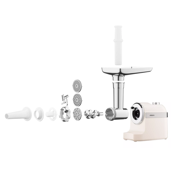 Meat Grinder Ardesto MGK-1800B, 1800W, Beige/Silver