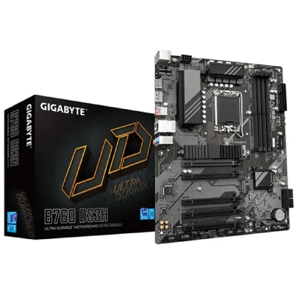 Motherboard Gigabyte 9MB76DS35-00-G10 B760 DS3H, LGA1700, DDR5, DIMM, 256GB