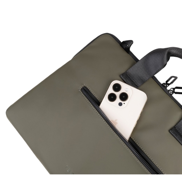 ნოუთბუქის ჩანთა Tucano BSGOM1516-VM GOMMO Super Slim, 16", Laptop Bag, Green