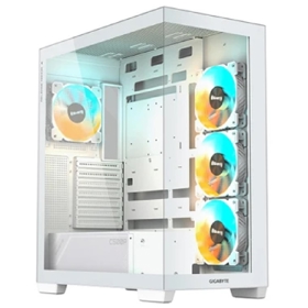 Computer Case Gigabyte C500PI ST, MidT, Micro-ATX, Mini-ITX, 2 x USB 3.0, 1 x USB-C, White