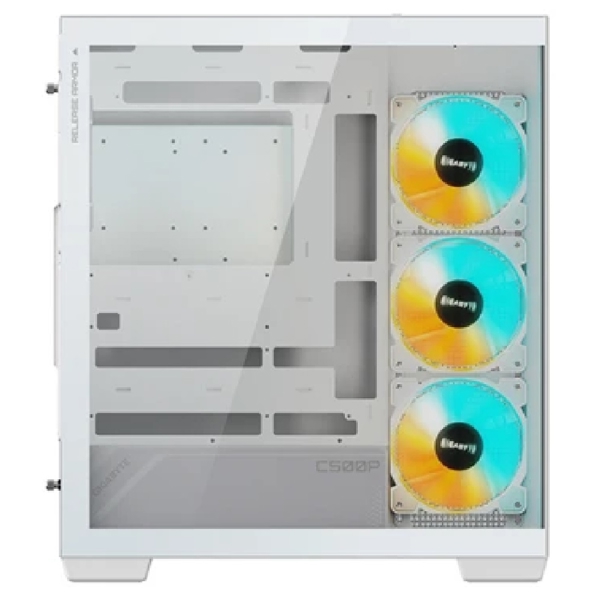Computer Case Gigabyte C500PI ST, MidT, Micro-ATX, Mini-ITX, 2 x USB 3.0, 1 x USB-C, White