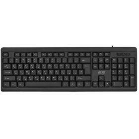 Keyboard 2E 2E-KS108UB_UA KS108, Wired, USB, Black