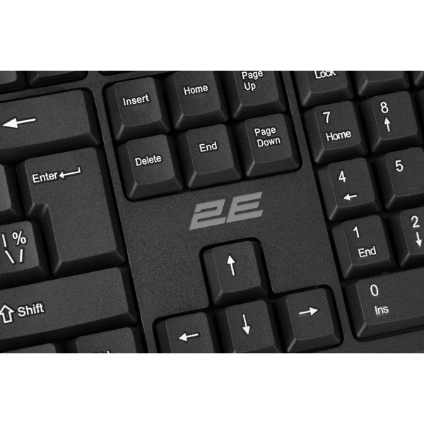 Keyboard 2E 2E-KS108UB_UA KS108, Wired, USB, Black