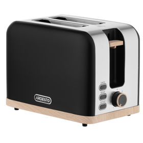 Toaster Ardesto T-F420BWD, 800W, Black