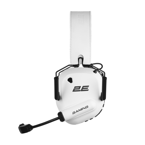 Gaming Headset 2E 2E-HG365WT-WL HG365, Wireless, USB, Bluetooth, white