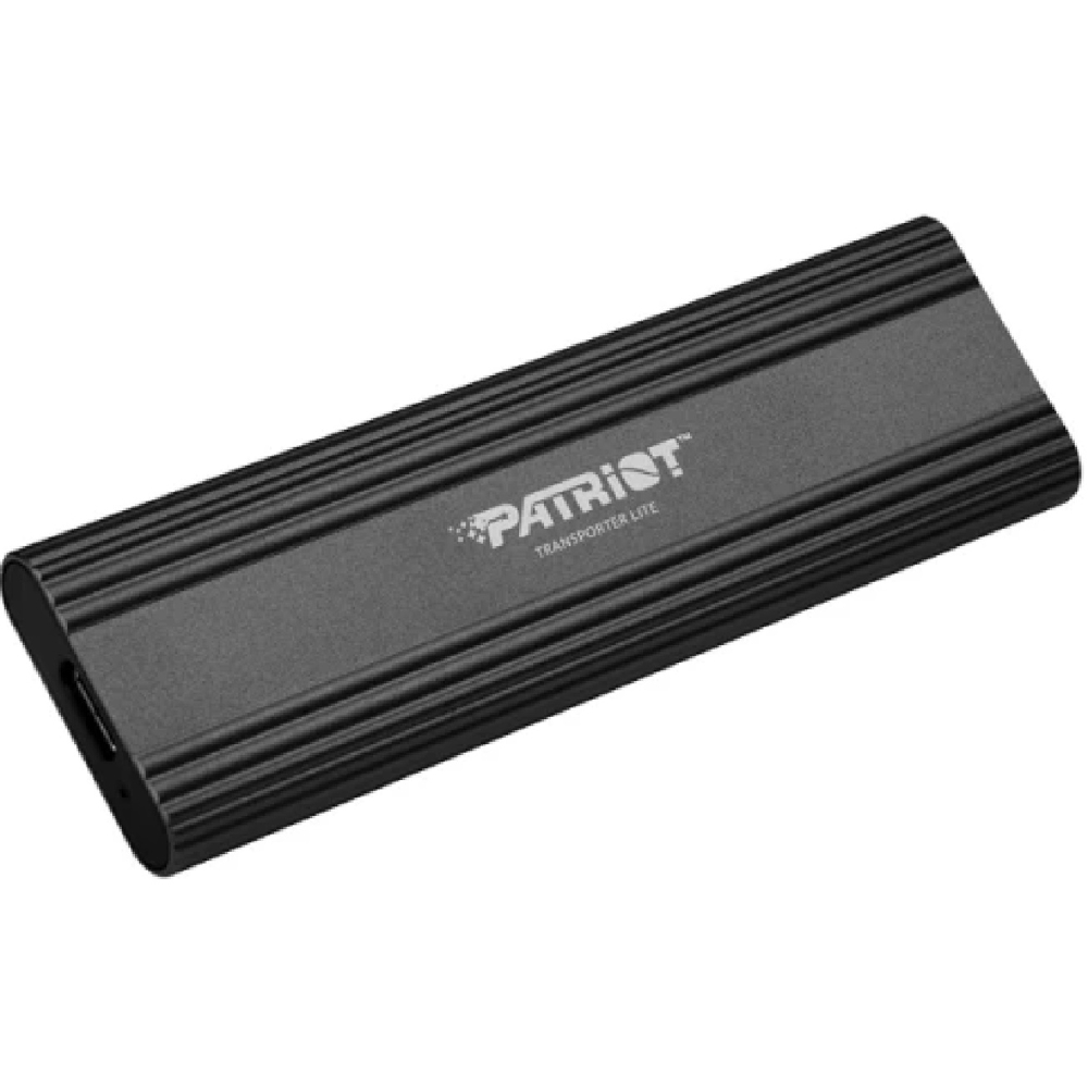 გარე მყარი დისკი Patriot PTPL512GPECB Transporter Lite, 512GB, External SSD, M.2, USB-C, Black