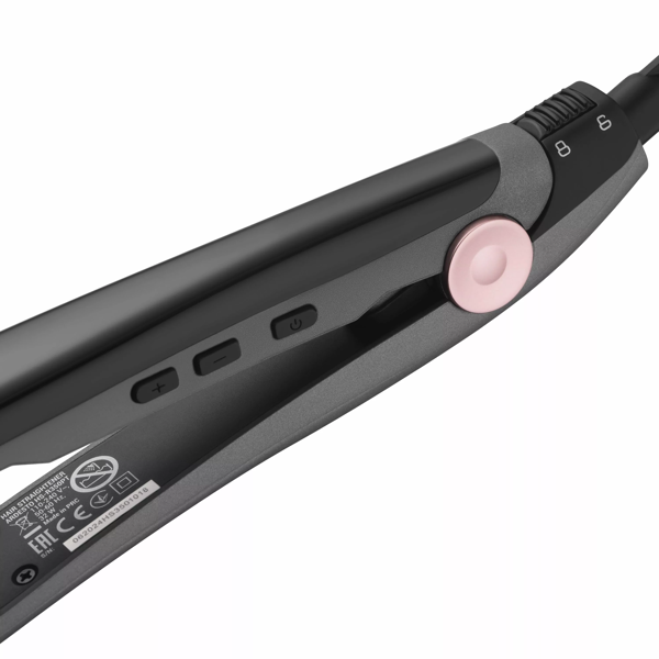 Hair Straightener Ardesto HS-R350PT Pink Touch, 32W, Grey/Pink