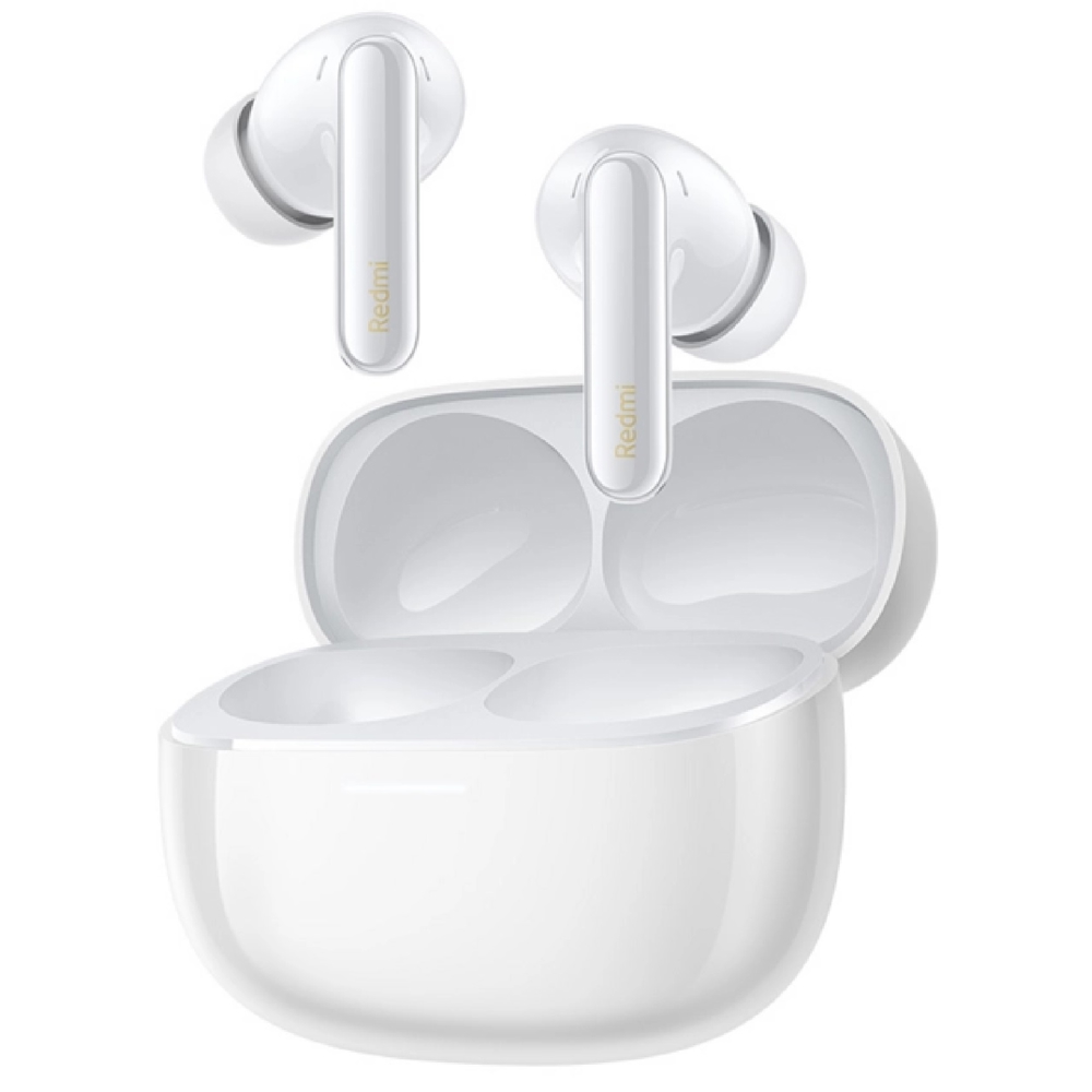 ყურსასმენი Xiaomi BHR9310GL Redmi Buds 6 Pro, Earbuds, Wireless, Bluetooth, USB-C, IP54, White