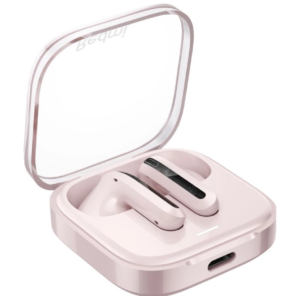 ყურსასმენი Xiaomi BHR8395GL Redmi Buds 6 Active, Earbuds, Wireless, Bluetooth, IPX4, Transparent pink
