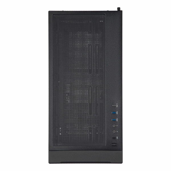 Computer Case 2E 2E-G2302B Dominator Pro, MidT, ATX, Mini-ITX, Micro-ATX, 2xUSB3.0, USBType-C, Black