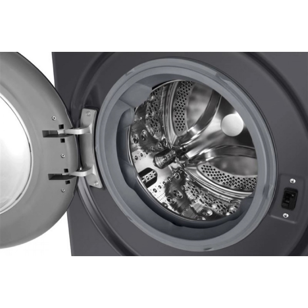 სარეცხი მანქანა LG F2V5HYPYJE.AMBPMER, 7Kg, 1200Rpm, A, 76Db, Washing Machine, Grey