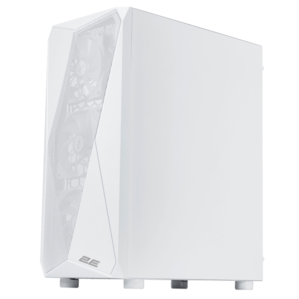 ქეისი 2E 2E-G3313W Aruba, Computer Case, MidT, ATX, Mini-ITX, Micro-ATX, USB3.0, 2xUSB2.0, White