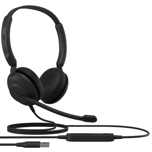 ყურსასმენი Jabra 2699-820-109 Evolve 10 Stereo, Headset, Wired, USB-A, Black