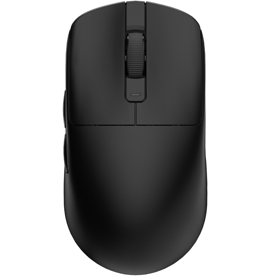 მაუსი Royal Kludge RKM3, Wireless, 2.4GHz, Bluetooth, USB, Gaming Mouse, Black