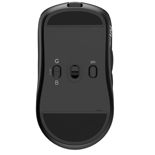 მაუსი Royal Kludge RKM3, Wireless, 2.4GHz, Bluetooth, USB, Gaming Mouse, Black