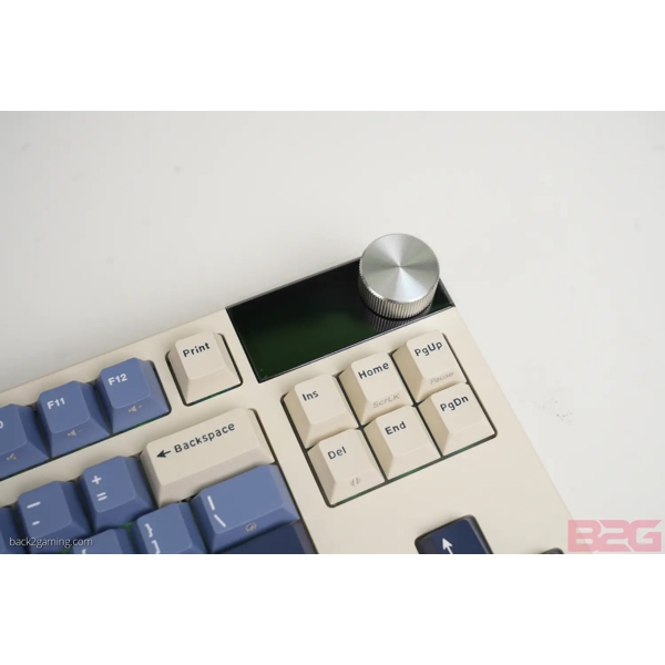 Mechanical Keyboard Royal Kludge RK S85 RGB, Cloud switch, Hot Swappable, Wireless, Type-C, Bluetooth, 2.4GHz, Horizon Blue
