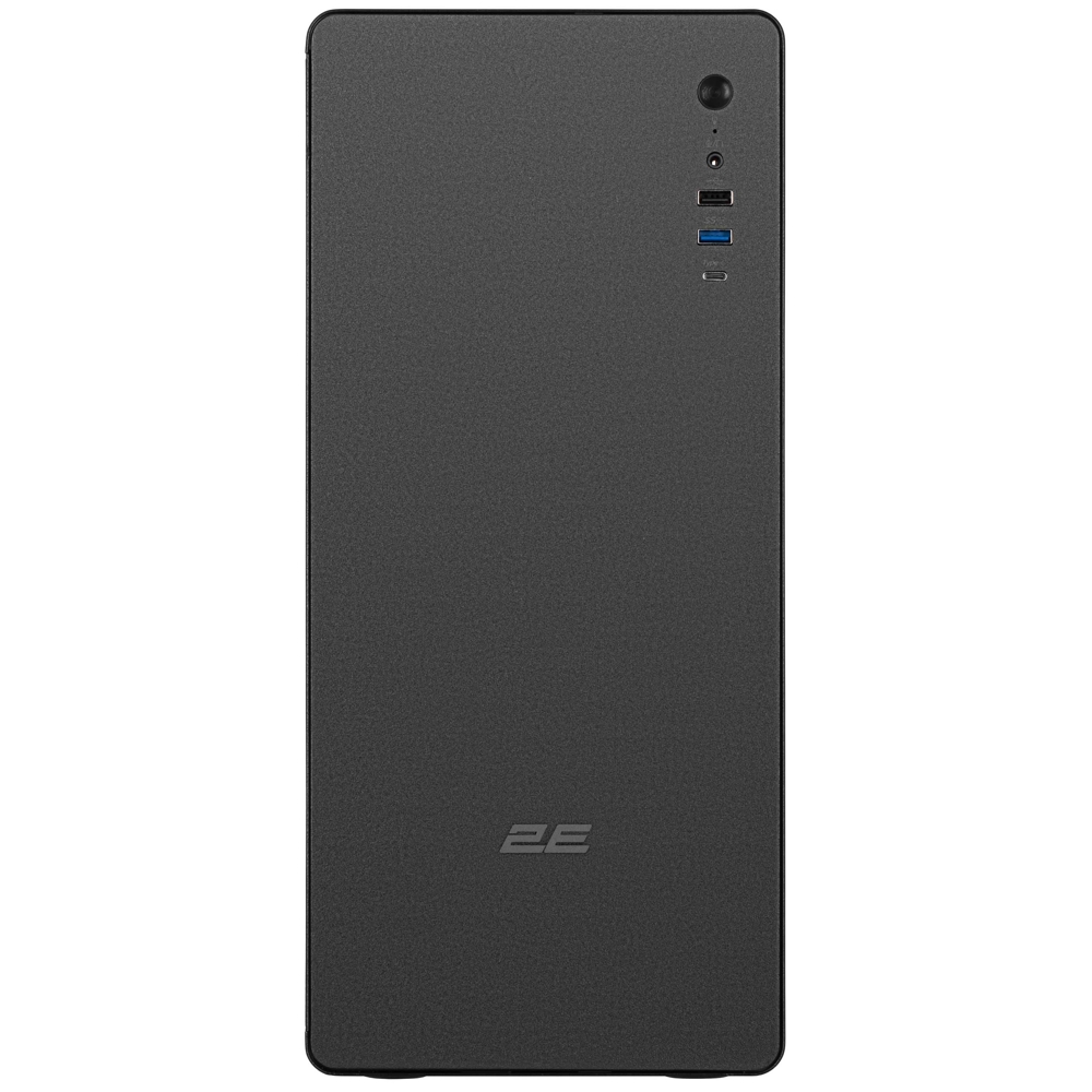 Computer Case 2E 2E-V500B-400, MidT, ATX, Mini ITX, Micro-ATX, USB3.0, USB 2.0, USB Type-C, Black