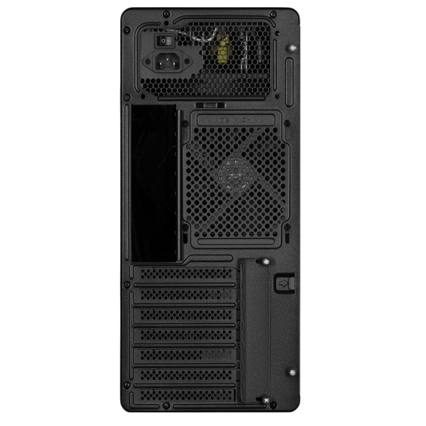 Computer Case 2E 2E-V500B-400, MidT, ATX, Mini ITX, Micro-ATX, USB3.0, USB 2.0, USB Type-C, Black
