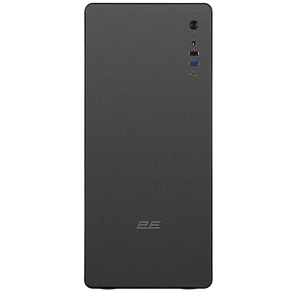 Computer Case 2E 2E-V500B, MidT, ATX, Mini ITX, Micro-ATX, USB3.0, USB 2.0, USB Type-C, Black