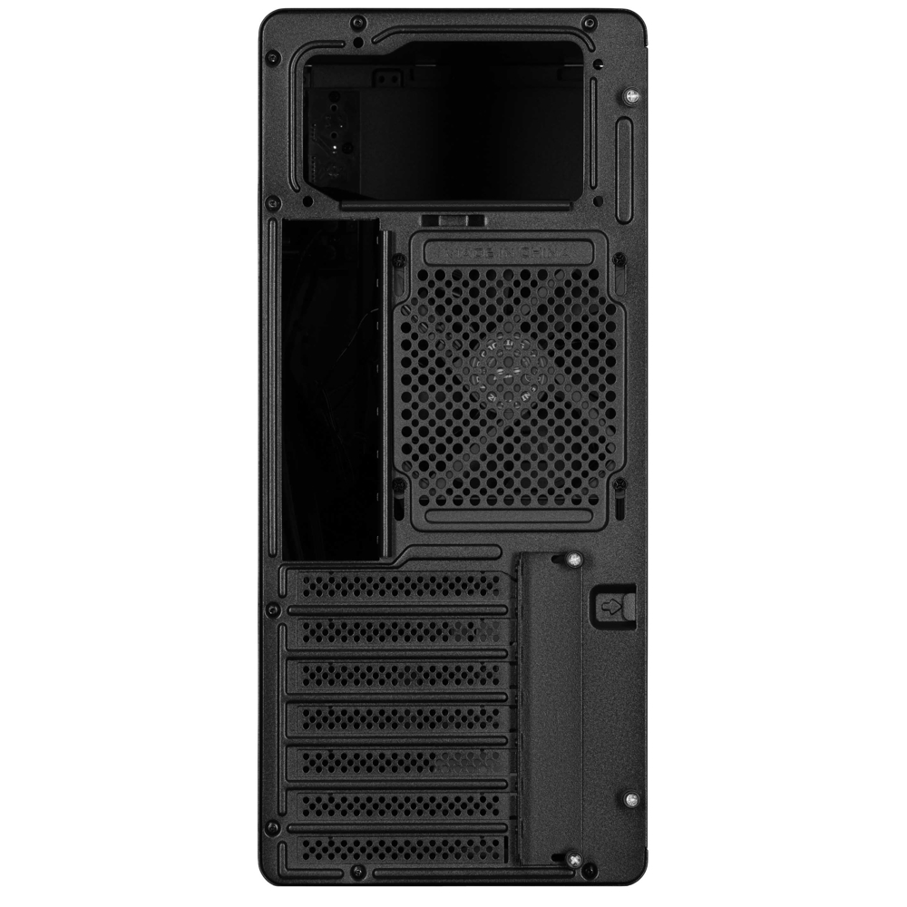 Computer Case 2E 2E-V500B, MidT, ATX, Mini ITX, Micro-ATX, USB3.0, USB 2.0, USB Type-C, Black