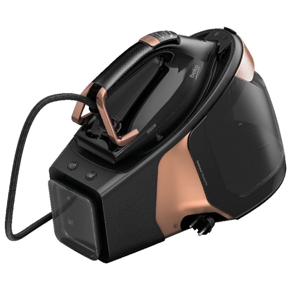 ორთქლის უთო Beko SGA 8130 C, 3000W, 1.8L, Steam Iron, Black