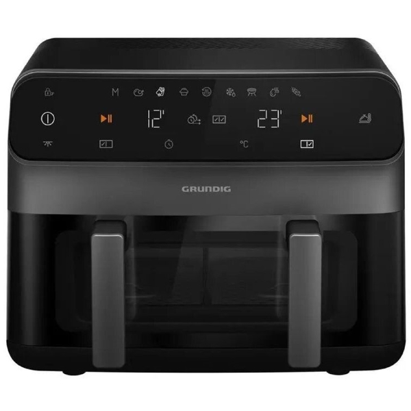 აეროგრილი Grundig FRY 9320, 2400W, 9.5L, Air Fryer, Black