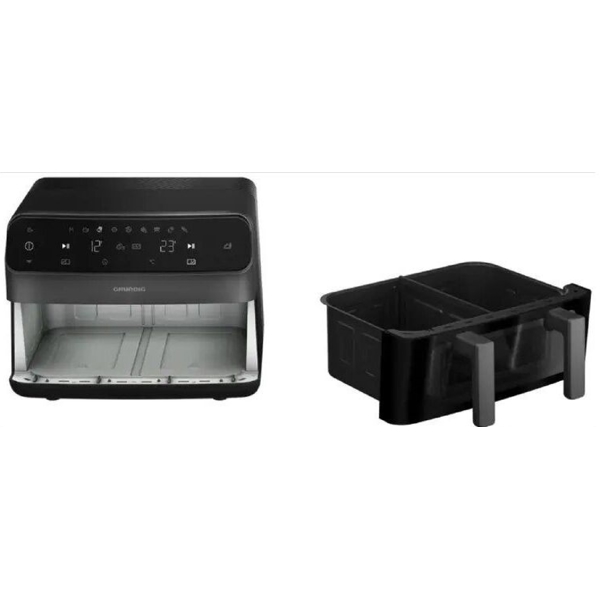 აეროგრილი Grundig FRY 9320, 2400W, 9.5L, Air Fryer, Black