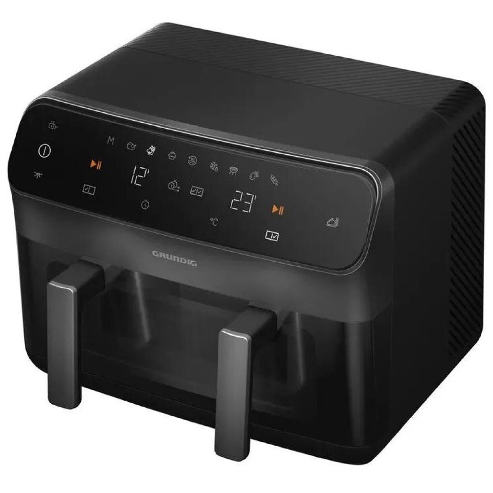 აეროგრილი Grundig FRY 9320, 2400W, 9.5L, Air Fryer, Black