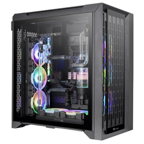 Computer Case ThermalTake CA-1X7-00F1WN-01 CTE C700 TG ARGB, MidT, Mini ITX, Micro ATX, ATX, E-ATX, Type-C, USB 3.0x2, HD Audio, Black