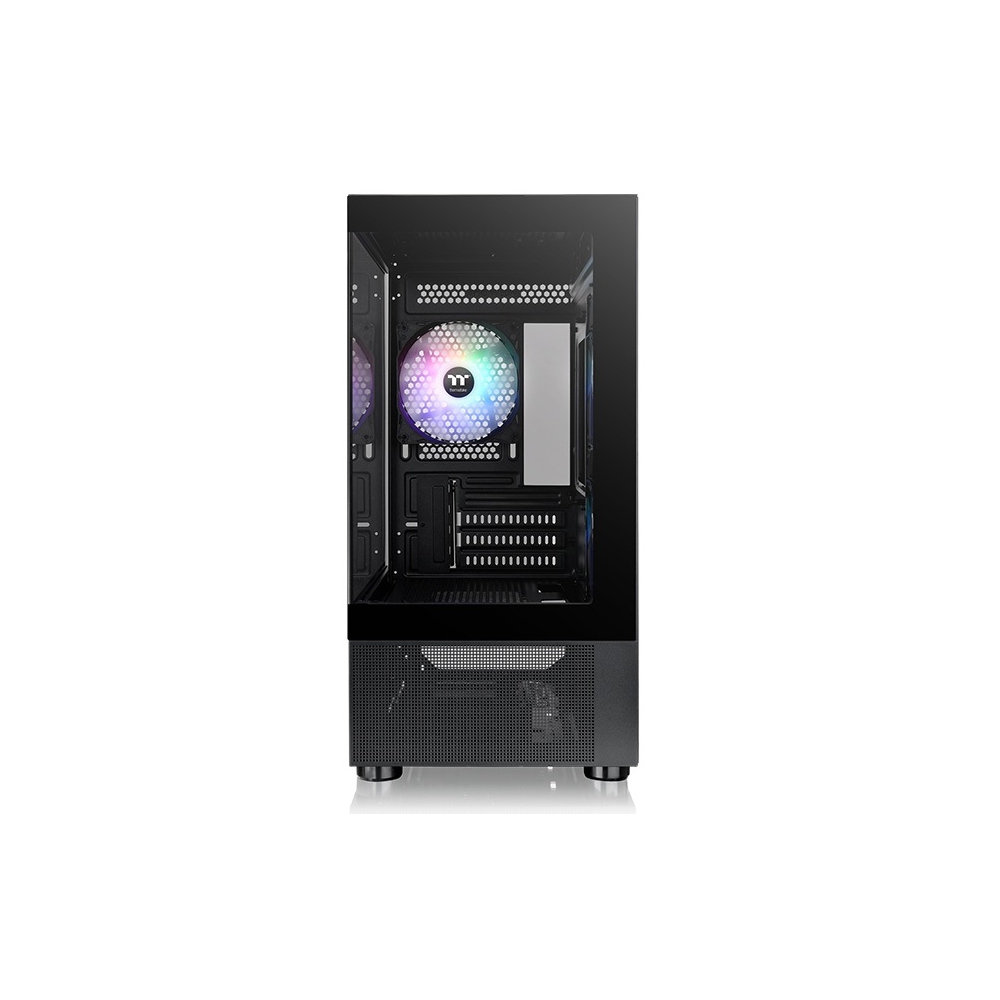 ქეისი ThermalTake CA-1Z4-00M1WN-00 View 170 TG ARGB, Computer Case, MicroC, Mini ITX, Micro ATX, USB 3.0 x 2, HD Audio, Black