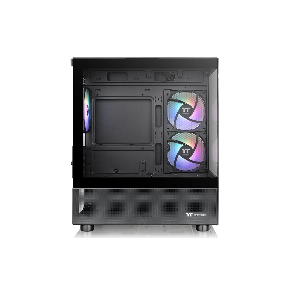 Computer Case ThermalTake CA-1Z4-00M1WN-00 View 170 TG ARGB, MicroC, Mini ITX, Micro ATX, USB 3.0 x 2, HD Audio, Black