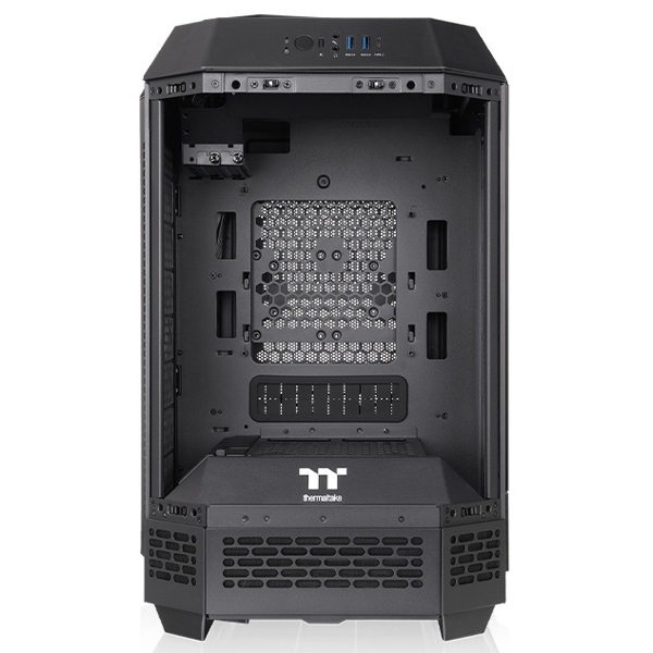 ქეისი ThermalTake CA-1Z9-00S1WN-00 The Tower 250, Computer Case, MiniT, Mini ITX, Type-C, USB 3.0 x 2, HD Audio, Black