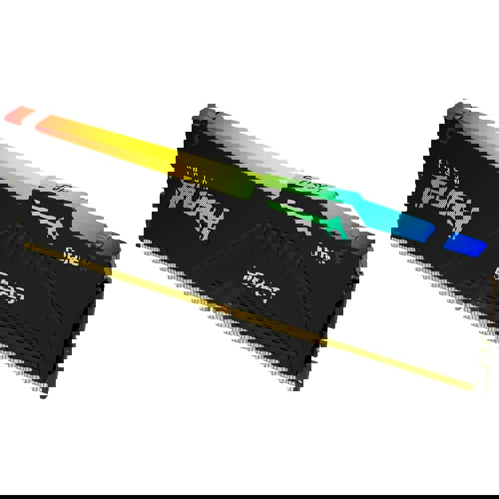 RAM Kingston KF564C32BBEA-16 FURY (RGB), RAM 16GB, DDR5 DIMM, 6400MHz