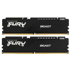 RAM Kingston KF556C40BBK2-32 FURY BEAST, RAM 32GB, DDR5 DIMM, 5600MHz