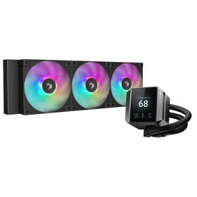 Liquid Cooling DeepCool Mystique 360 ARGB, 120mm, 2400RPM, Black