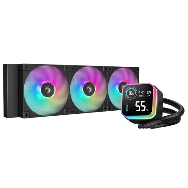 Liquid Cooling DeepCool LQ360, 120mm, 2400RPM, Black