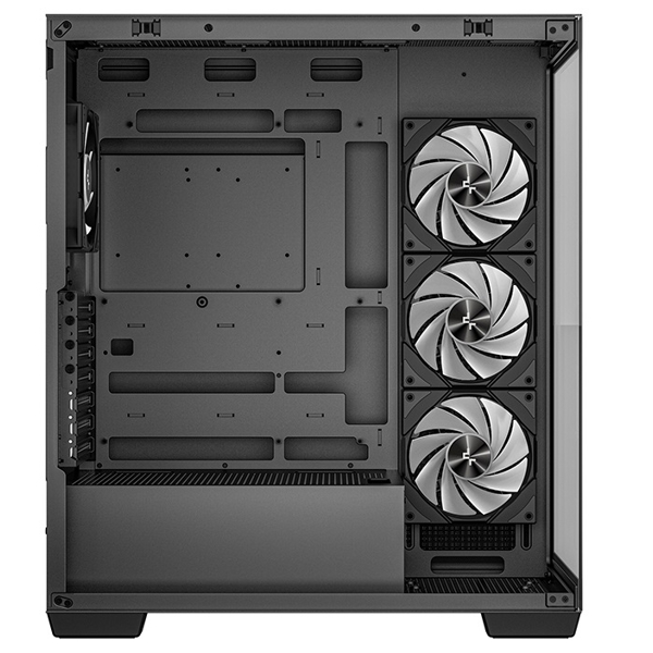 ქეისი Deepcool CG580 4F, Computer Case, MidT, ITX, Micro-ATX, ATX, USB3.0×2, Audio, Black