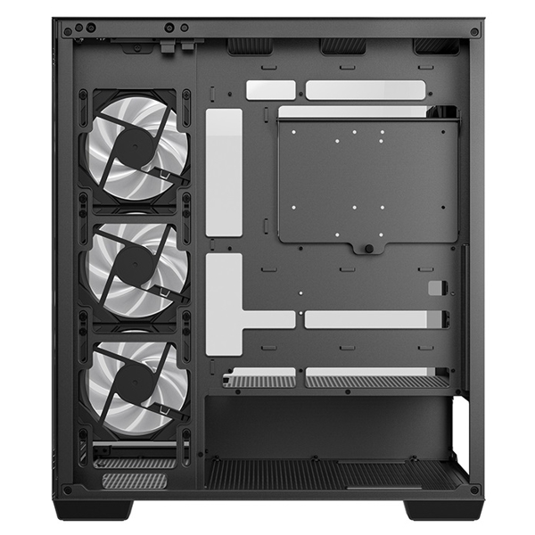 ქეისი Deepcool CG580 4F, Computer Case, MidT, ITX, Micro-ATX, ATX, USB3.0×2, Audio, Black