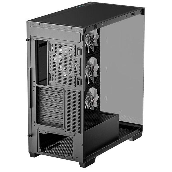 ქეისი Deepcool CG580 4F, Computer Case, MidT, ITX, Micro-ATX, ATX, USB3.0×2, Audio, Black