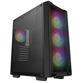 ქეისი DeepCool CC560 MESH V2, Computer Case, MiniT, Mini-ITX, Micro-ATX, ATX, USB3.0×2, Audio, Black