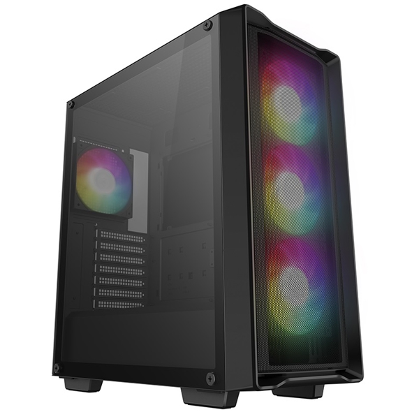 ქეისი DeepCool CC560 MESH V2, Computer Case, MiniT, Mini-ITX, Micro-ATX, ATX, USB3.0×2, Audio, Black