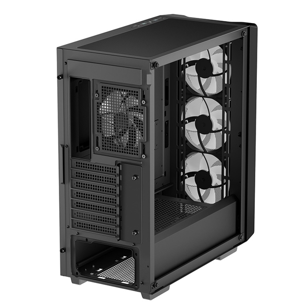 ქეისი DeepCool CC560 MESH V2, Computer Case, MiniT, Mini-ITX, Micro-ATX, ATX, USB3.0×2, Audio, Black